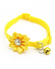 A yellow-Small Pet Collar...