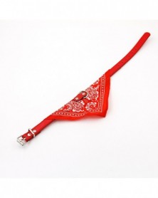 Red-1pcs Pet Triangle Scarf...