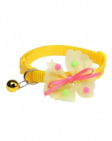 Yellow-Beautiful Pet Collar...