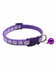 Purple-Pet Cats Dog Collar...