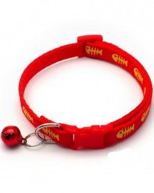 Red-Adjustable Cat Collar...