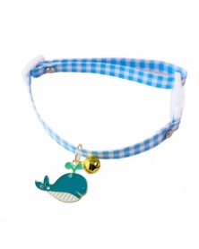 Blue-Pretty Pet Necklace...