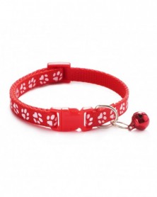 Red-Pet Cat Dog Collar With...