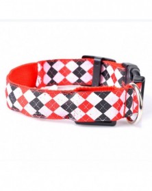 M size-Red-LED Dog Collar...