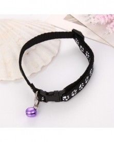 Black-1PC Cat Collar With...