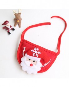 Christmas Bibs red-Dog Cat...