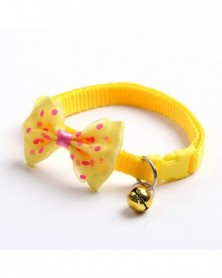 yellow-New Year Dog Bow Tie...