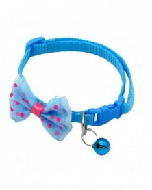 Sky blue-Pet Cat Collar...