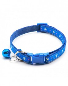 Blue-Pet Collar with Bell...