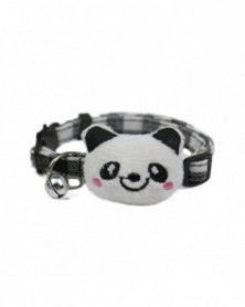 Black White-Puppy Collar...