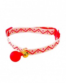 Red-Pretty Pet Collar Soft...