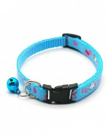 Blue-1Pc Cats Puppy Collar...