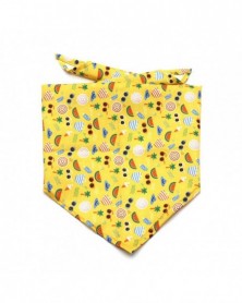 Dark Yellow-Fun Pet Bandana...