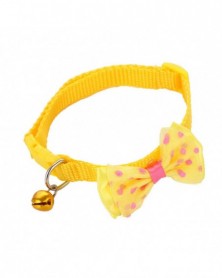 Yellow-Newly 1 Pcs Pet Bow...