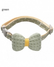 green-1PC Cute Bowknot Pet...