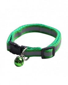 Green - 1pcs Pet Cat Collar...