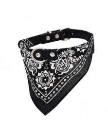 XS 30cm-Black - Dog Bandana...