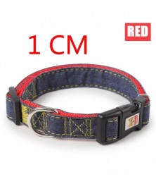 RED 1cm - S M L Pet Collar...