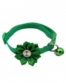 Green - Pet Collar Pet Dogs...