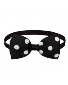 Black - Pet Neck Bow Wave...