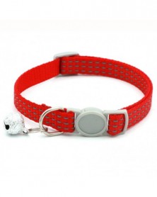 Red - Dog Collar Reflective...