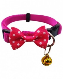 Red - Cute Pet Collars With...