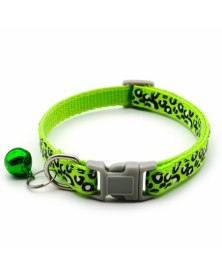 Green - Cute Cat Dog Collar...