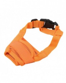 orange-L - Pet Mesh Mouth...