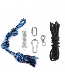 Spring Pole Dog Rope Toy...