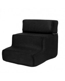 Black 1 - Durable Pet Steps...