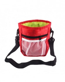 Red - Pet Treat Pouch Waist...